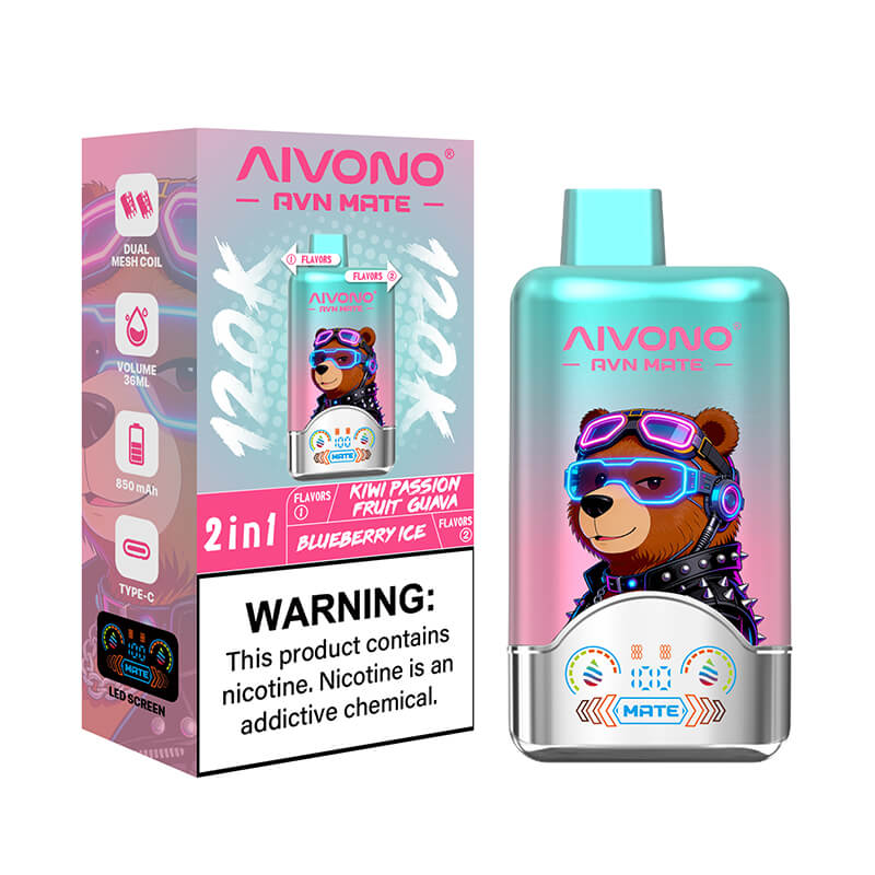 Aivono Avn Mate 120000 Puffs 2in1 Disposable Vape