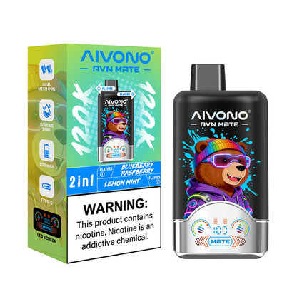 Aivono Avn  Mate 120000 Puffs 2in1 Disposable Vape