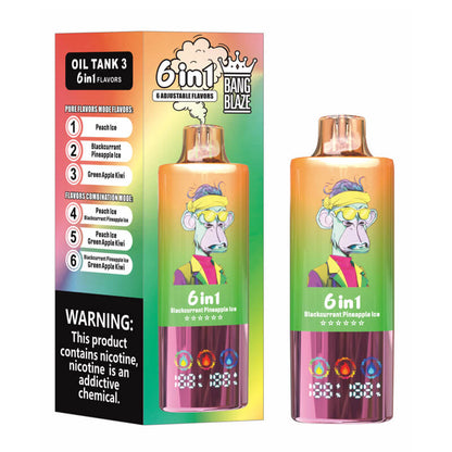 Bang Blaze 100000 Puffs 6in1 Disposable Vape