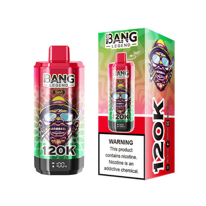 Bang Legend 120000 Puffs 5 Flavors Disposable Vape