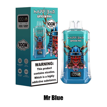 HAPP BAR GR100K PRO 100000 Puffs Disposable Vape
