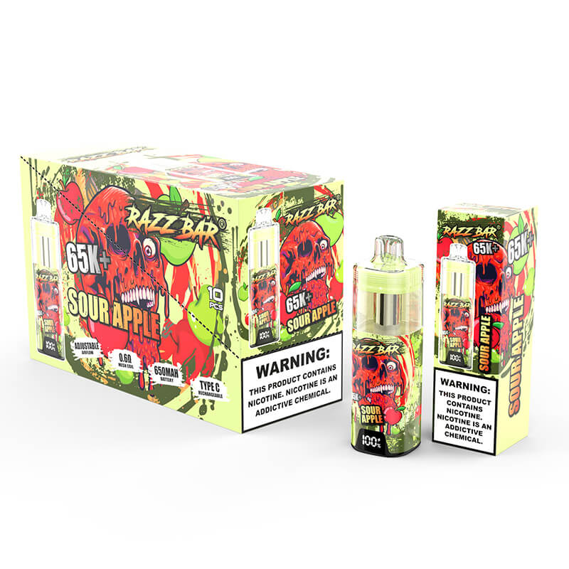 Razz Bar 65000 Puffs Disposable Vape