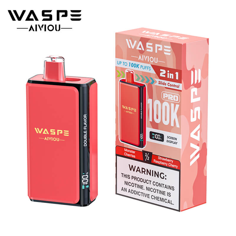 WASPE 100K Pro 2in1 Disposable Vape 100000 Puffs
