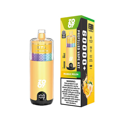 Zooy Mega Shisha 60000 Puffs Disposable Vape