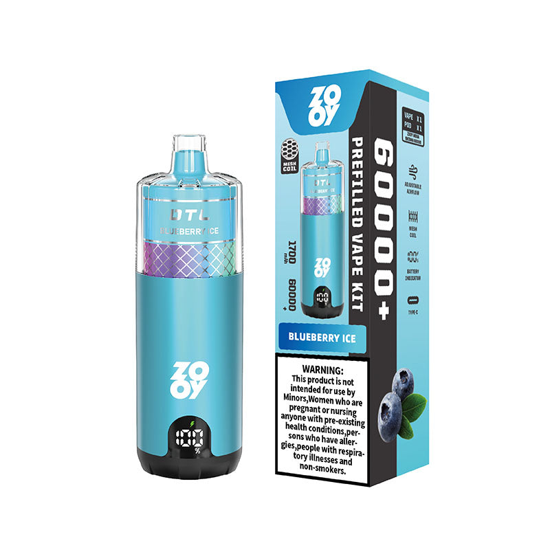 Zooy Mega Shisha 60000 Puffs Disposable Vape