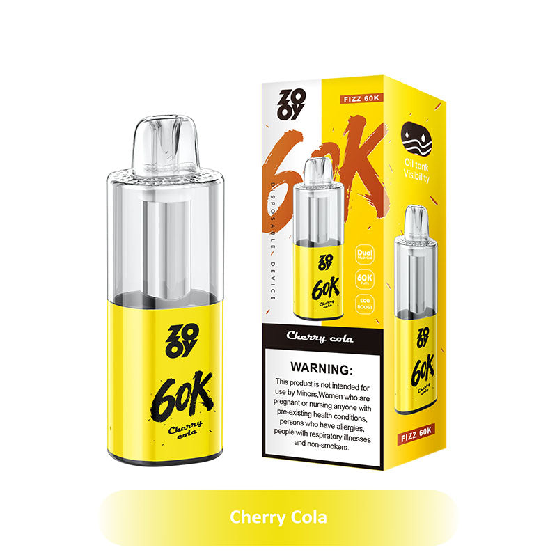 Zooy Fizz 60000 Puffs Disposable Vape
