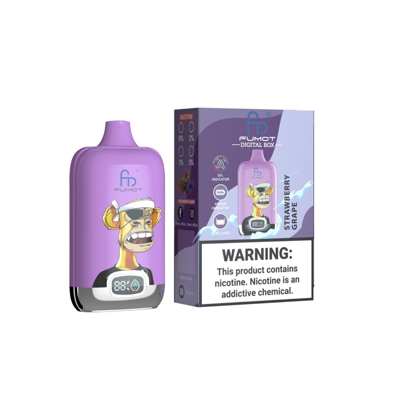 Fumot Digital Box 12000 Puffs Disposable Vape
